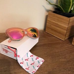 Goodr Pink Rose Before Brose Sunglasses